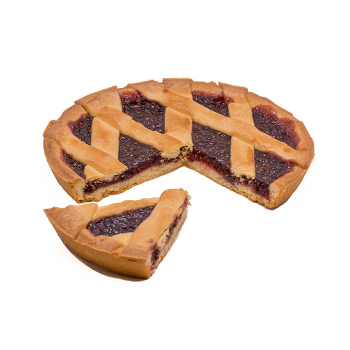 Crostata confettura lampone